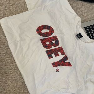 Obey Men’s White Tee
